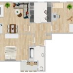 Frisch renoviert, hereinspaziert! 3R-Wohnung ab Juni 2024 mit Balkon, bezugsfrei